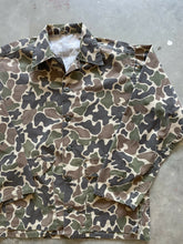 Load image into Gallery viewer, Vintage Duck Camo Button Up Shirt (L)