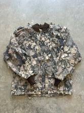 Load image into Gallery viewer, Vintage Mossy Oak Breakup Camo Leafy Insulated Bomber Jacket (M)