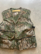 Load image into Gallery viewer, Vintage NWTF Mossy Oak Shadow Leaf Camo Turkey Vest (XL)