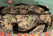 Load image into Gallery viewer, Sports Afield Mossy Oak duffle bag