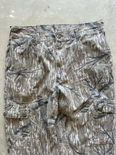 Load image into Gallery viewer, Vintage Mossy Oak Treestand Camo Adjustable Waist Pants (L)