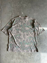 Load image into Gallery viewer, Vintage Mossy Oak Greenleaf Camo T-Shirt (XL)