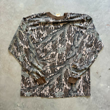 Load image into Gallery viewer, Vintage Mossy Oak Treestand Camo Shirt (L)