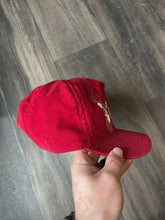 Load image into Gallery viewer, 1990’s Corduroy Old Milwaukee Beer Whitetail Deer Hat