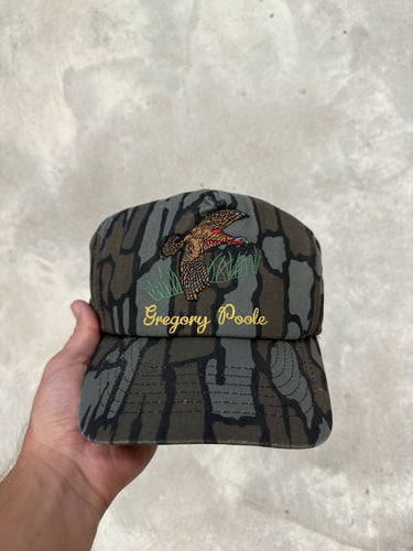 Vintage Treebark Camo Turkey Hat