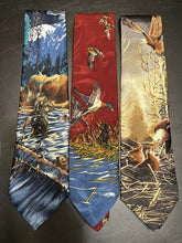 Load image into Gallery viewer, Vintage outdoorsman necktie bundle