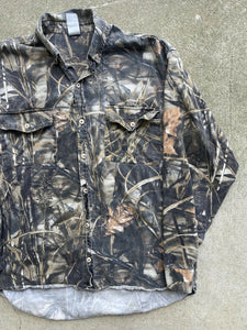 Realtree Advantage -Max-4HD Camo Button Up (XL)