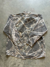Load image into Gallery viewer, Vintage Faded Mossy Oak Shadow Branch Camo Button-Up Shirt (L/XL)