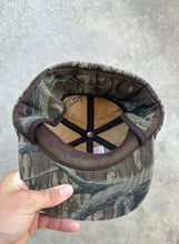 Load image into Gallery viewer, Vintage MossyOak Treestand Camo Insulated Trapper Hat