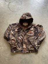 Load image into Gallery viewer, Vintage Mossy Oak Breakup Camo Jacket (XL)