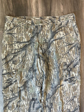 Load image into Gallery viewer, 1990’s Mossy Oak Treestand Camo Adjustable Waist Chamois Pants (XL)