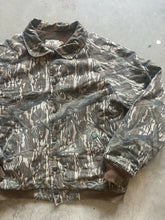 Load image into Gallery viewer, Vintage Mossy Oak Treestand Camo Insulated Bomber Jacket (Xl)