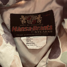 Load image into Gallery viewer, Old school camo hansa-brata goose down vest