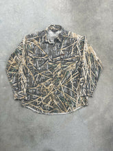 Load image into Gallery viewer, Vintage Woolrich MossyOak Shadow Grass Camo Chamios (XL)