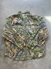 Load image into Gallery viewer, 2000’s Mossy Oak Obsession Camo Button Up Shirt (2XL)