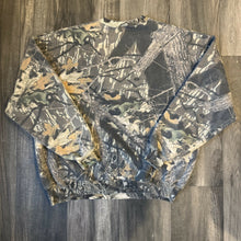 Load image into Gallery viewer, Vintage Mossy Oak Breakup Camo Cotton Crewneck (2XL)