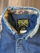 Load image into Gallery viewer, Vintage Scottish Greys 1st Generation Mossy Oak Breakup Camo Shirt (XL)