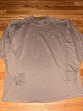 Load image into Gallery viewer, Companions Mossy Oak Vintage Brown Tan Long Sleeve Henley hunting T Shirt Mens LG