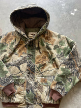 Load image into Gallery viewer, Vintage Duxbak Realtree Camo Hooded Jacket (L)