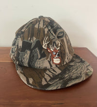 Load image into Gallery viewer, 90’s Mossy Oak Treestand Deer Logo Snapback Hat 🇺🇸