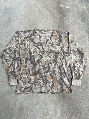 Vintage Natural Gear Camo Longsleeve (XL)