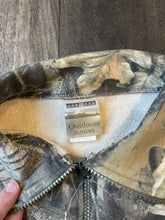 Load image into Gallery viewer, Vintage Mossy Oak Breakup Camo Cotton Quarter-Zip Pullover (XL)