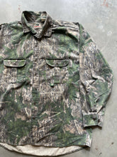 Load image into Gallery viewer, Vintage Mossy Oak Shadow Leaf Camo Button Up Shirt (XL)