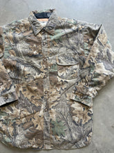 Load image into Gallery viewer, Vintage Realtree Advantage Camo Insulated Button Up Shirt (L)
