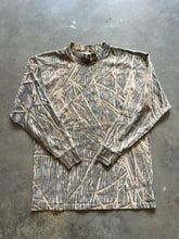 Load image into Gallery viewer, Vintage Mossy Oak Shadowgrass Camo Mock Neck Shirt (M)