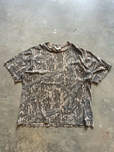 Load image into Gallery viewer, 90’s Distressed Mossy Oak Treestand Camo T-Shirt (L)