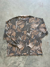 Load image into Gallery viewer, Vintage Fall Foliage Camo Long Sleeve Shirt (L)