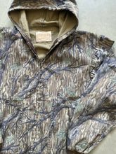 Load image into Gallery viewer, Vintage Mossy Oak Treestand Camo Hoodie Jacket (L)