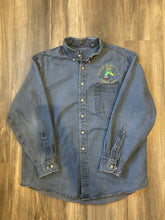 Load image into Gallery viewer, 2002 Pohlman Davison Duck Camp Denim Button-Up Shirt (XL)