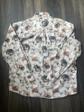 Load image into Gallery viewer, 2000’s North River Deer Button-Up Shirt (L)