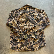 Load image into Gallery viewer, Vintage Mossy Oak Forest Floor Camo Button-Up Shirt (2XL)