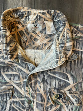 Load image into Gallery viewer, Vintage Mossy Oak Shadowgrass Camo Chamois Shirt (2XL)