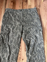 Load image into Gallery viewer, Mossy oak bottomland camo hunting pants made in USA vintage 80s 90s men’s size XL Tall