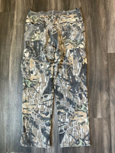 Load image into Gallery viewer, 1990’s Mossy Oak 1st Generation Breakup Camo Adjustable Waist Chamois Pants (M)
