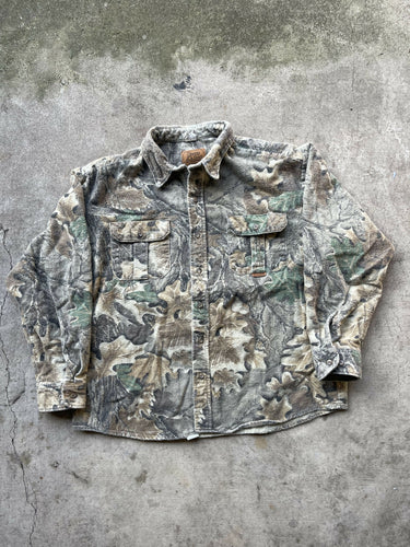 Vintage Ruddy Duck Brand Realtree Camo Chamois (XL/XXL)