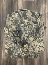 Load image into Gallery viewer, 1990’s Duxbak Mossy Oak Breakup Camo Button Up Shirt (XL)