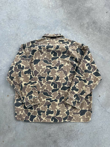 Vintage Distressed Woolrich Duck Camo Chamios (XXL)