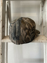 Load image into Gallery viewer, Vintage Mossy Oak Treestand Camo Canvas Trapper Hat
