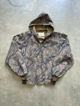 Load image into Gallery viewer, Vintage Mossy Oak Treestand Camo Hoodie Jacket (L)