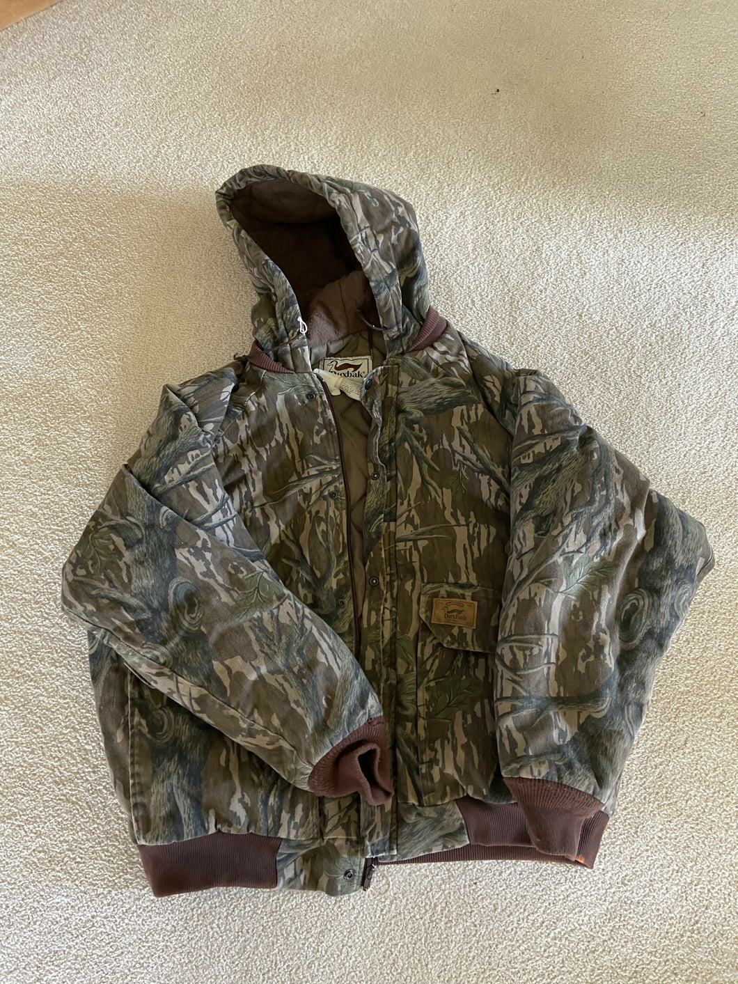 Vintage Duxbak Mossy Oak Jacket XL