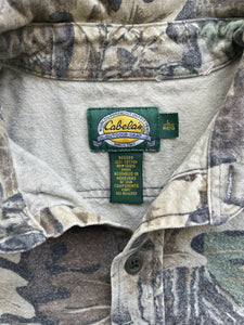 90’s Cabela’s Realtree advantage Camo Chamois (L)