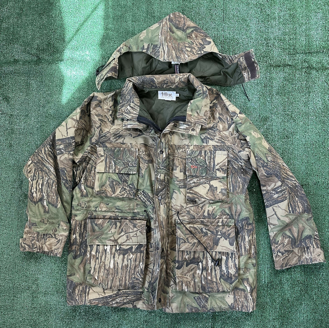 10X Gore-Tex Gear XL Tall Rain Jacket Realtree Camo Green Leaf