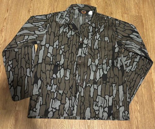 Vintage Blue Bill by Red Head Trebark 3 Pocket Button Up