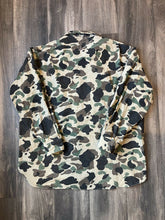Load image into Gallery viewer, 1990’s L.L. Bean Duck Camo Chamois Shirt (XL)