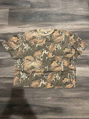 Vintage Mossy Oak Fall Foliage Camo T-Shirt (2XL)
