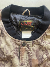 Load image into Gallery viewer, Vintage Natural Gear Camo Bomber Jacket (XL)